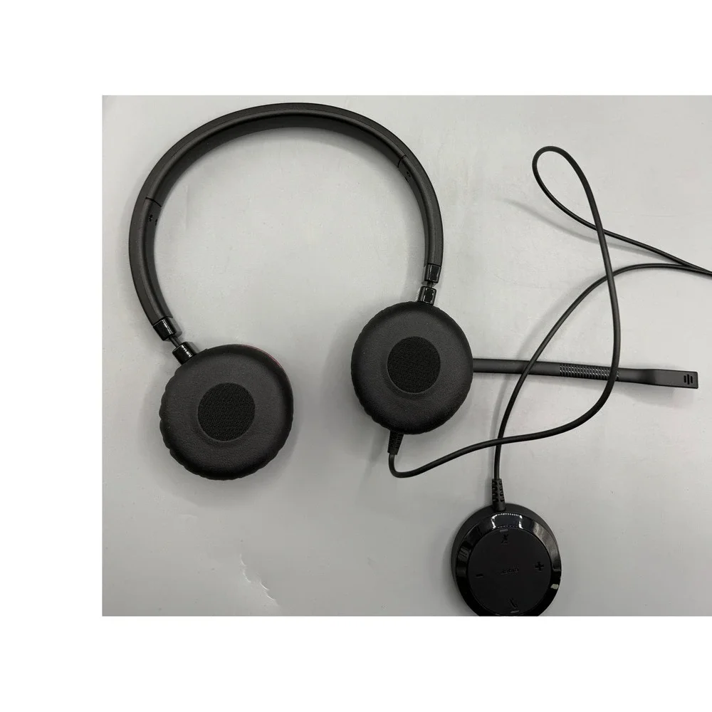Jabra Evolve 40 Wired Stereo Headset Microsoft Teams USB 3.5mm ENC060 Black